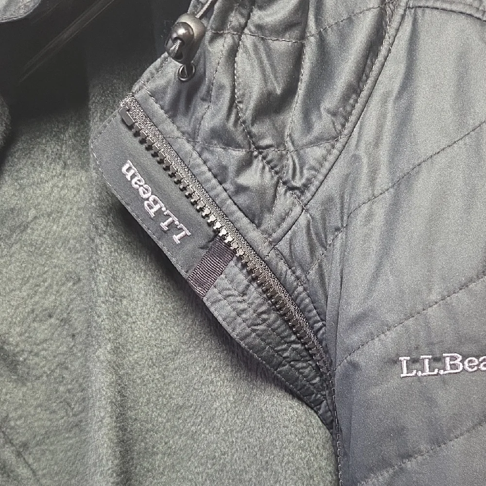 L.L. Bean  Quilted Puffer Jacket - Black.sz S. - Picture 5 of 8